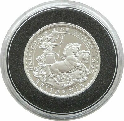 1997 Britannia £1 Silver Proof 1/2oz Coin