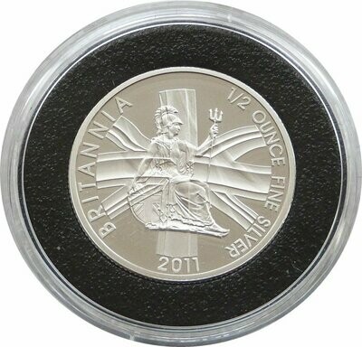2011 Britannia £1 Silver Proof 1/2oz Coin