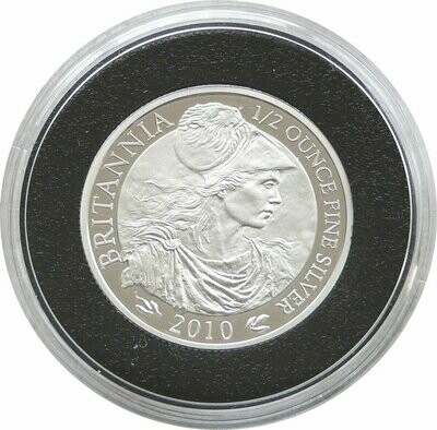2010 Britannia £1 Silver Proof 1/2oz Coin