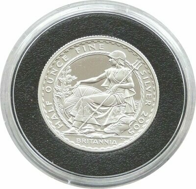 2005 Britannia £1 Silver Proof 1/2oz Coin