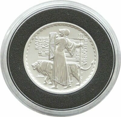 2001 Britannia £1 Silver Proof 1/2oz Coin