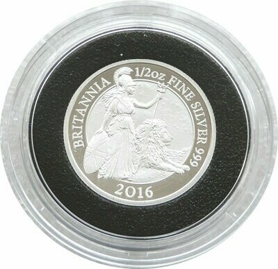 2016 Britannia £1 Silver Proof 1/2oz Coin