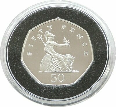 2000 Millennium Britannia 50p Silver Proof Coin