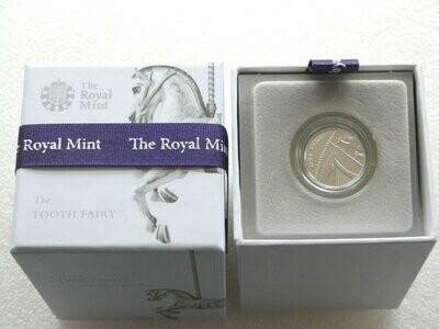 2016 To Keep and To Spend Tooth Fairy 1p Silver Coin Box Coa