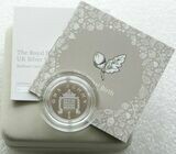 2018 Royal Birth Prince Louis Portcullis 1p Silver Coin Box Coa