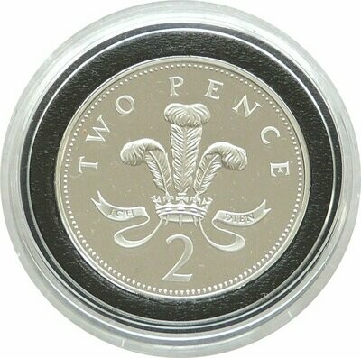 2006 Prince of Wales 2p Silver Proof Coin