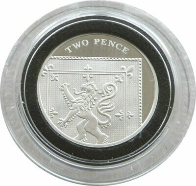 2009 Royal Shield of Arms 2p Silver Proof Coin