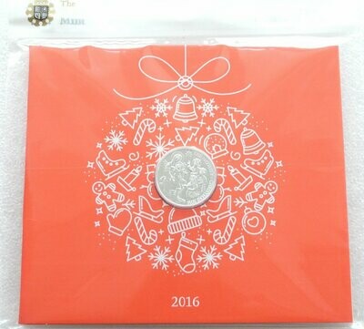 2016 Christmas Nativity Story £20 Silver Coin Mint Pack Sealed - Mintage 29,929