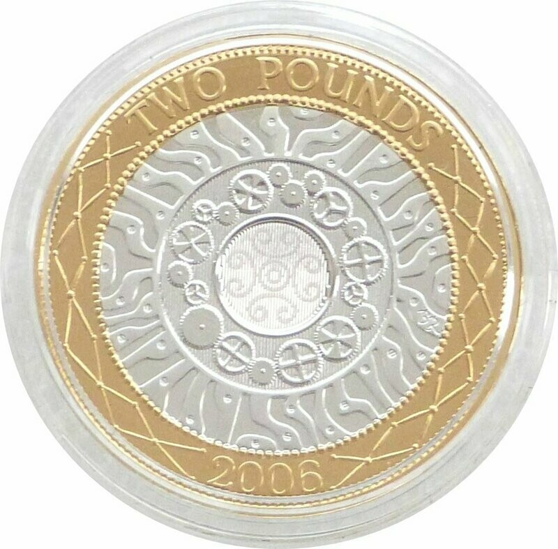 2006 Shoulders of Giants £2 Silver Proof Coin