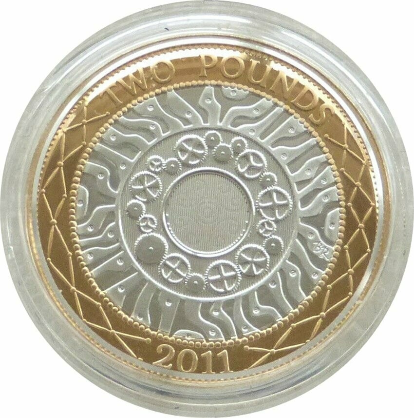 2011 Shoulders of Giants £2 Silver Proof Coin