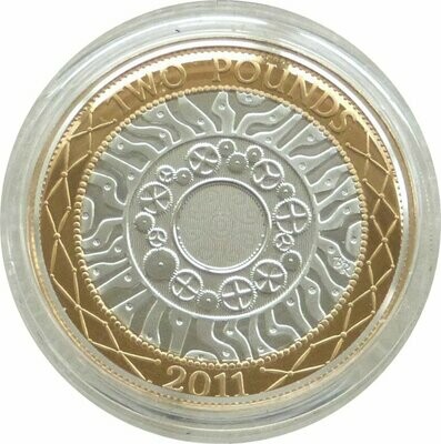 2011 Shoulders of Giants £2 Silver Proof Coin