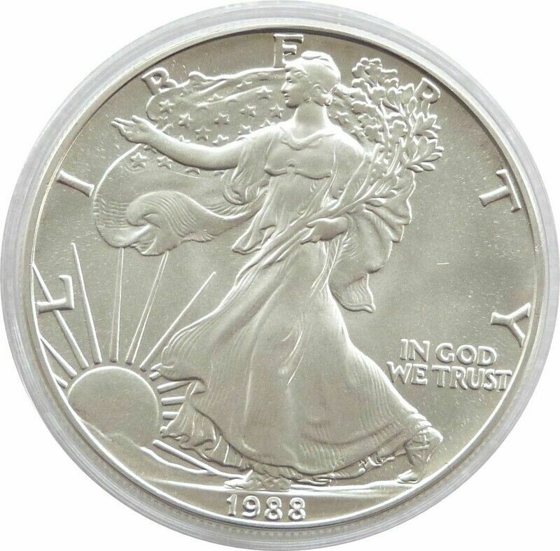 1988 American Eagle $1 Silver 1oz Coin