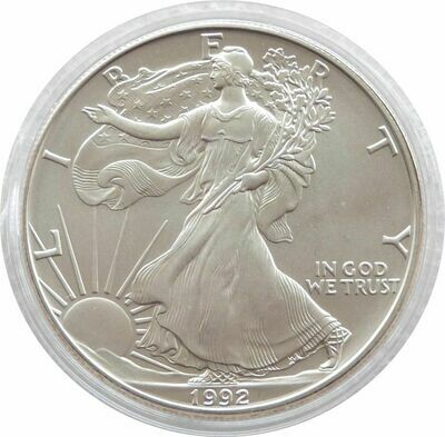 1992 American Eagle $1 Silver 1oz Coin