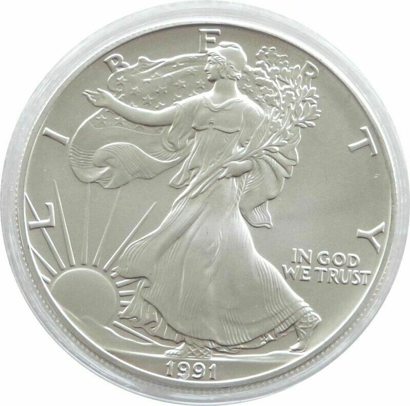 1991 American Eagle $1 Silver 1oz Coin