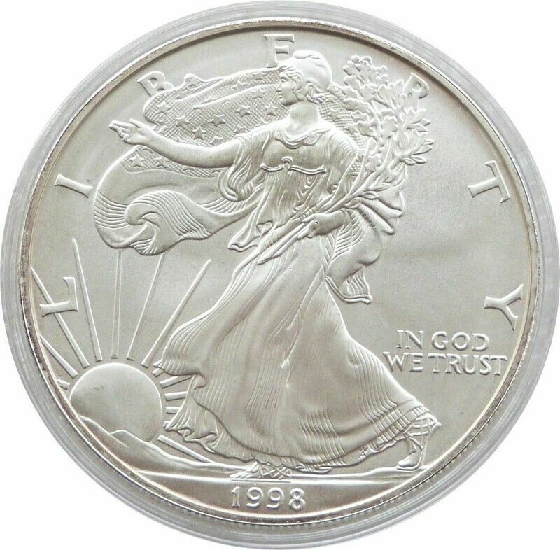 1998 American Eagle $1 Silver 1oz Coin