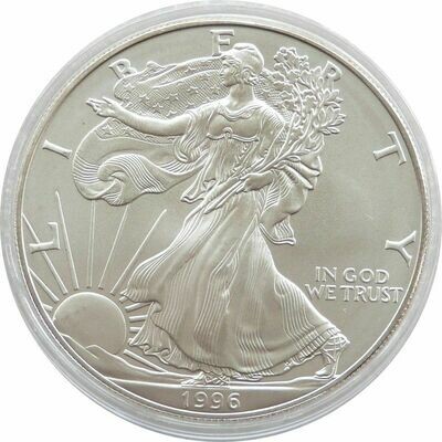 1996 American Eagle $1 Silver 1oz Coin