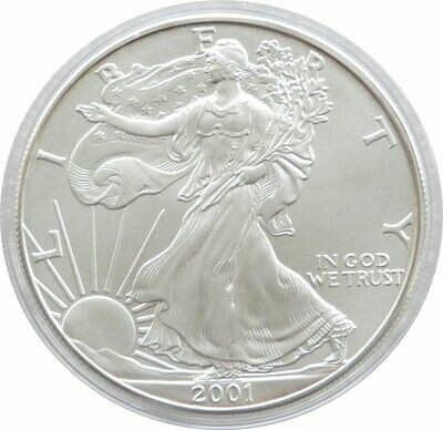 2001 American Eagle $1 Silver 1oz Coin