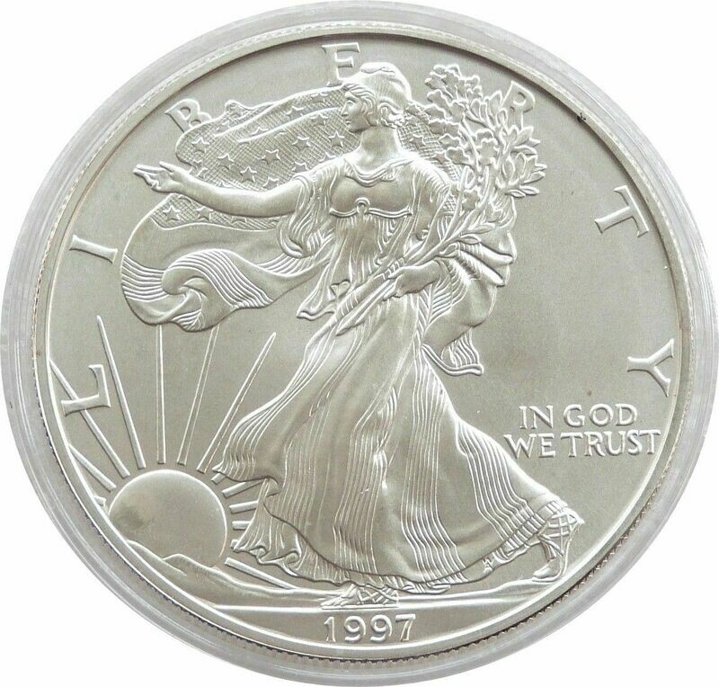1997 American Eagle $1 Silver 1oz Coin