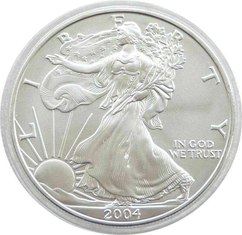 2004 American Eagle $1 Silver 1oz Coin