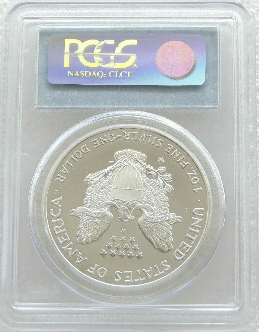 2006-W American Eagle $1 Silver Proof 1oz Coin PCGS PR69 DCAM