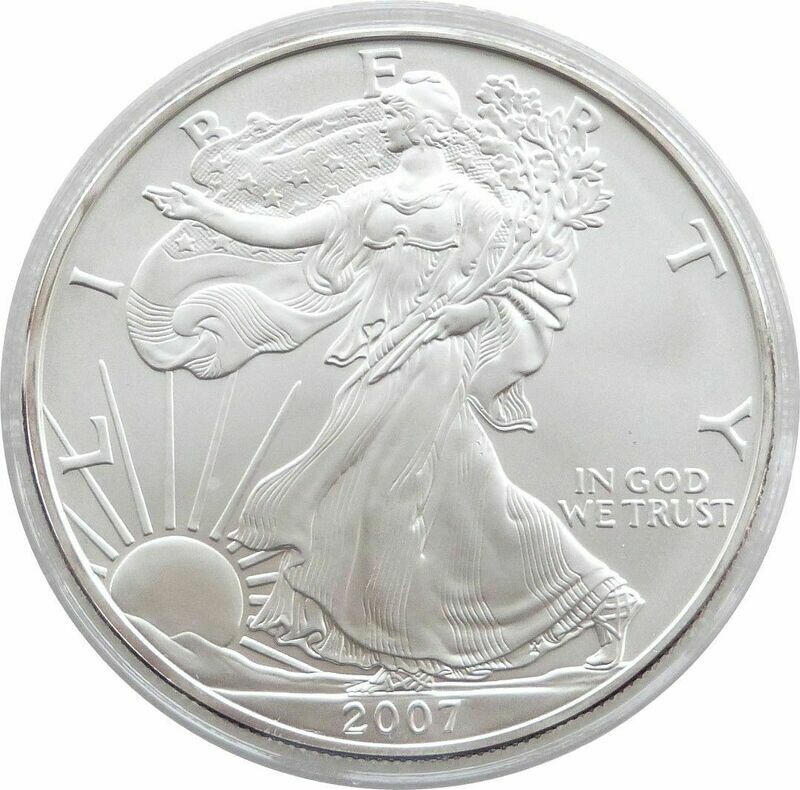 2007 American Eagle $1 Silver 1oz Coin