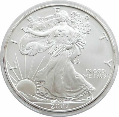 2007 American Eagle $1 Silver 1oz Coin