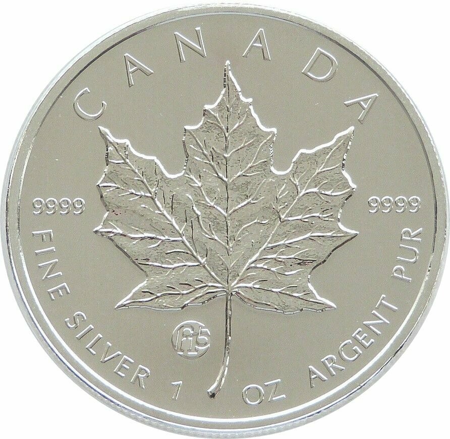 2013 Canada Maple Leaf F15 Privy Mark $5 Silver 1oz Coin