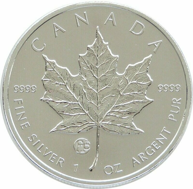 2013 Canada Maple Leaf F15 Privy Mark $5 Silver 1oz Coin