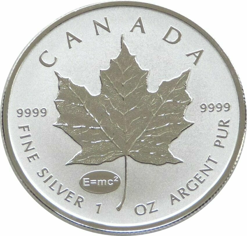 1 oz $5 2015 Canada Silver Maple Leaf 