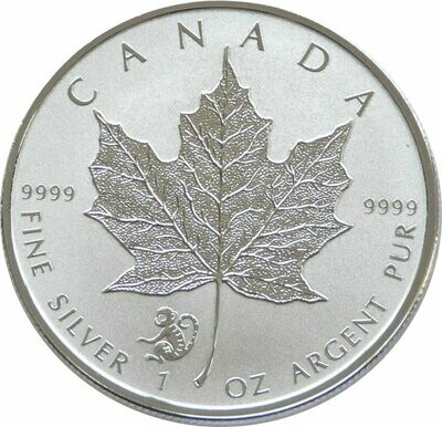 2016 Canada Maple Leaf Monkey Privy $5 Silver Reverse Proof 1oz Coin