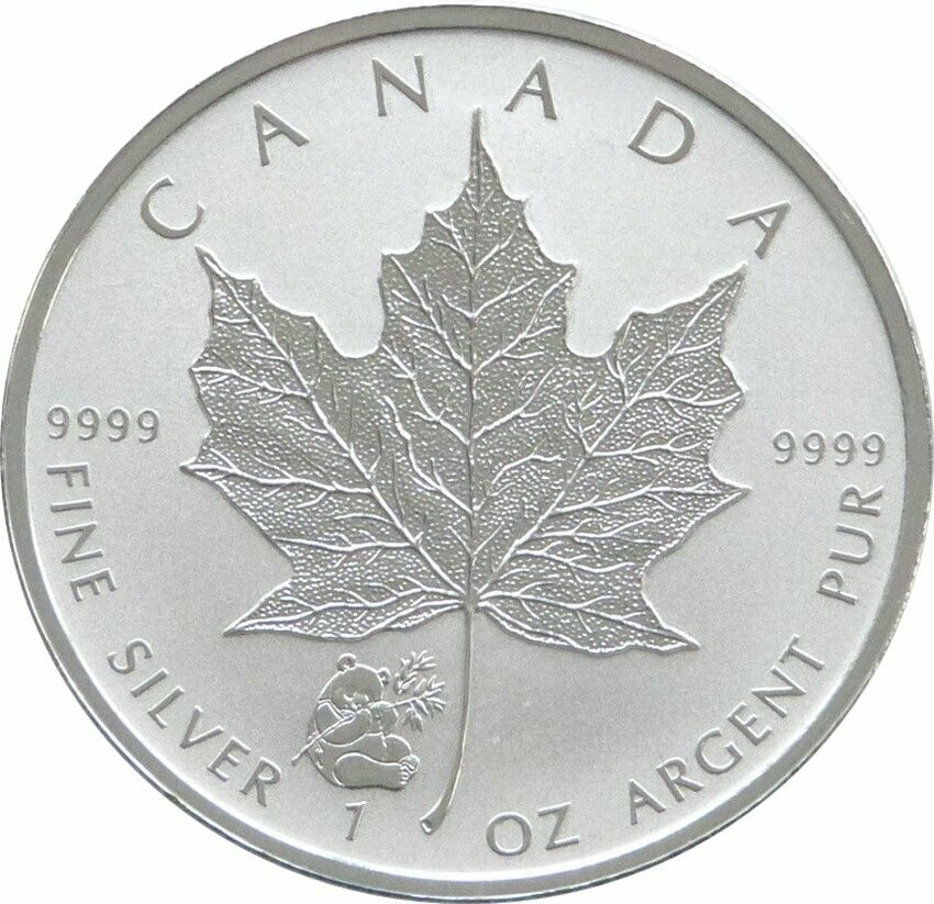 Canada 2016 Silver Maple Leaf Panda Privy Reverse Proof MINT SEALED 