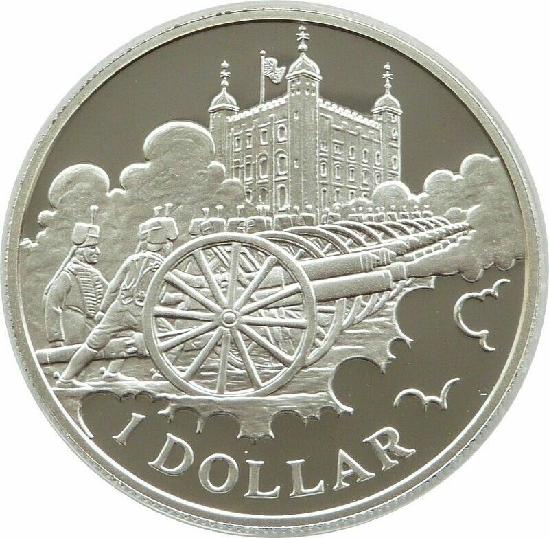 2003 Cook Islands Queens Coronation $1 Silver Gold Proof Coin