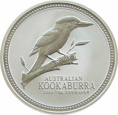 2003 Australia Kookaburra $1 Silver 1oz Coin