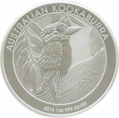 2014 Australia Kookaburra $1 Silver 1oz Coin