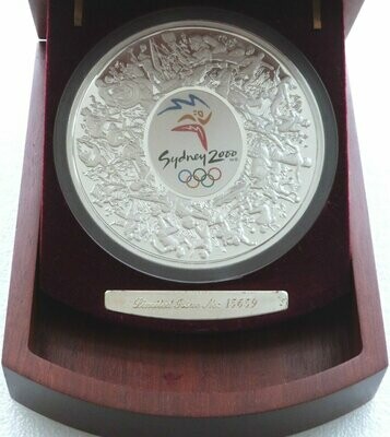 2000 Australia Sydney Olympic Games $30 Silver Proof Kilo Coin