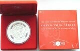 2000 Australia Lunar Dragon Gemstone $30 Silver Kilo Coin Box Coa