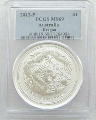 2011 Australia $1 One Ounce Silver Koala Coin NGC MS 69 