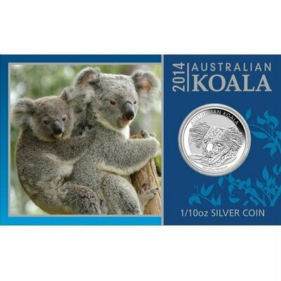 2014 Australia Koala 10c Silver 1/10oz Coin Pack