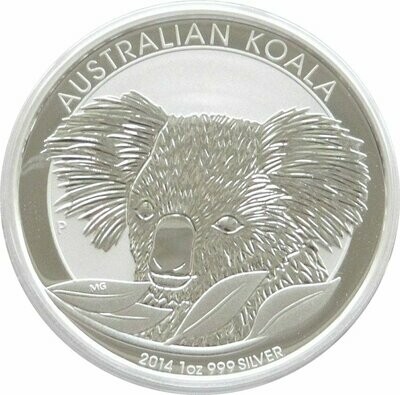 2014 Australia Koala $1 Silver 1oz Coin