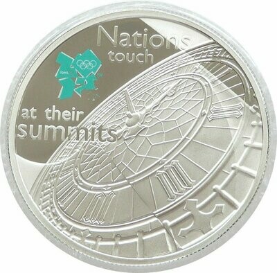 2009 London Olympic Games Big Ben £5 Silver Proof Coin