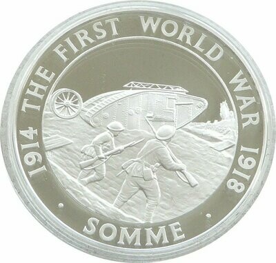 2016 First World War Battle of the Somme £5 Silver Proof Coin