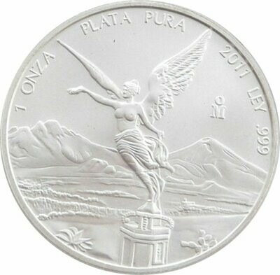 2011 Mexico Libertad Angel Silver 1oz Coin