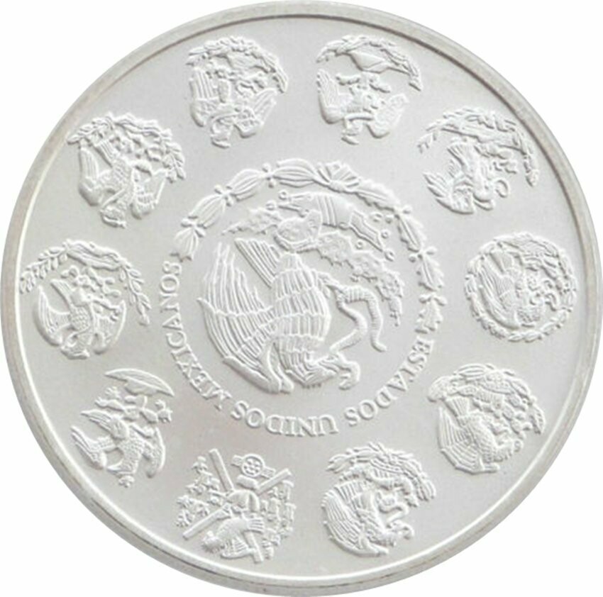 2011 Mexico Libertad Angel Silver 1oz Coin