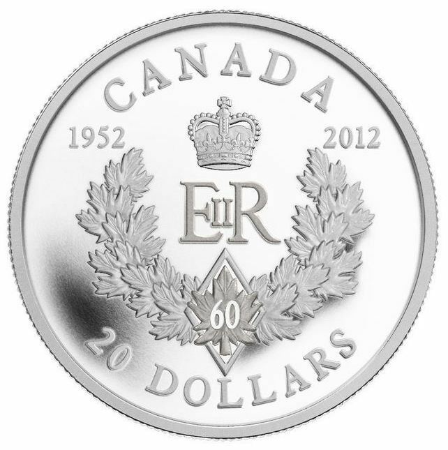 Canada 2012 $20 for $20 Queen's Diamond Jubilee COA No Coin 