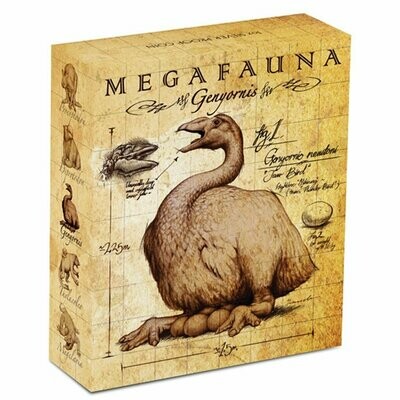 2014 Australia Megafauna Genyornis $1 Silver Proof 1oz Coin Box Coa