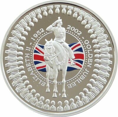 2002 Australia Golden Jubilee $1 Silver Proof Coin