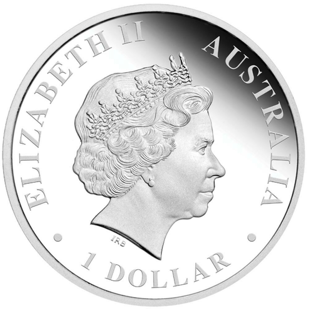 2014 Australia Antarctic Territory Wandering Albatross $1 Silver