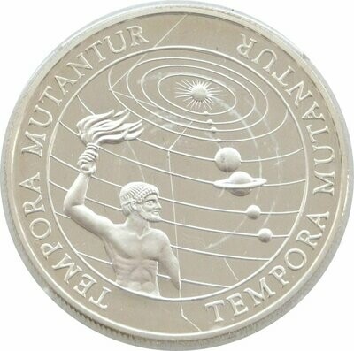 2000 Kiribati Samoa Millennium $5 Silver Proof Coin