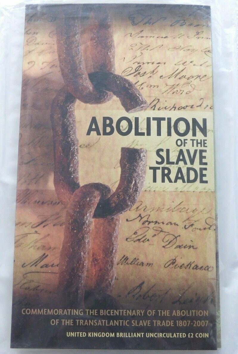 2007 Abolition of the Slave Trade £2 Brilliant Uncirculated Coin Pack Sealed