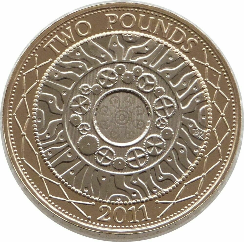 2011 Shoulders of Giants £2 Brilliant Uncirculated Coin